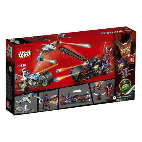 70639 LEGO® NINJAGO Čūsku jaguāra ielu sacīkstes цена и информация | Konstruktori | 220.lv