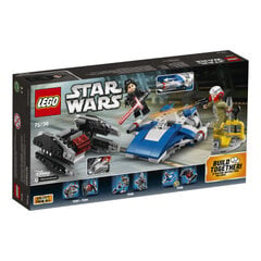Конструктор 75196 Lego® Star Wars™ Conf Dualpack Aero + Victor Борьба A-wing ™ против TIE Silencer ™ цена и информация | Конструкторы и кубики | 220.lv