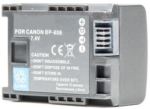 Canon BP-808, 890mAh cena un informācija | Akumulatori videokamerām | 220.lv
