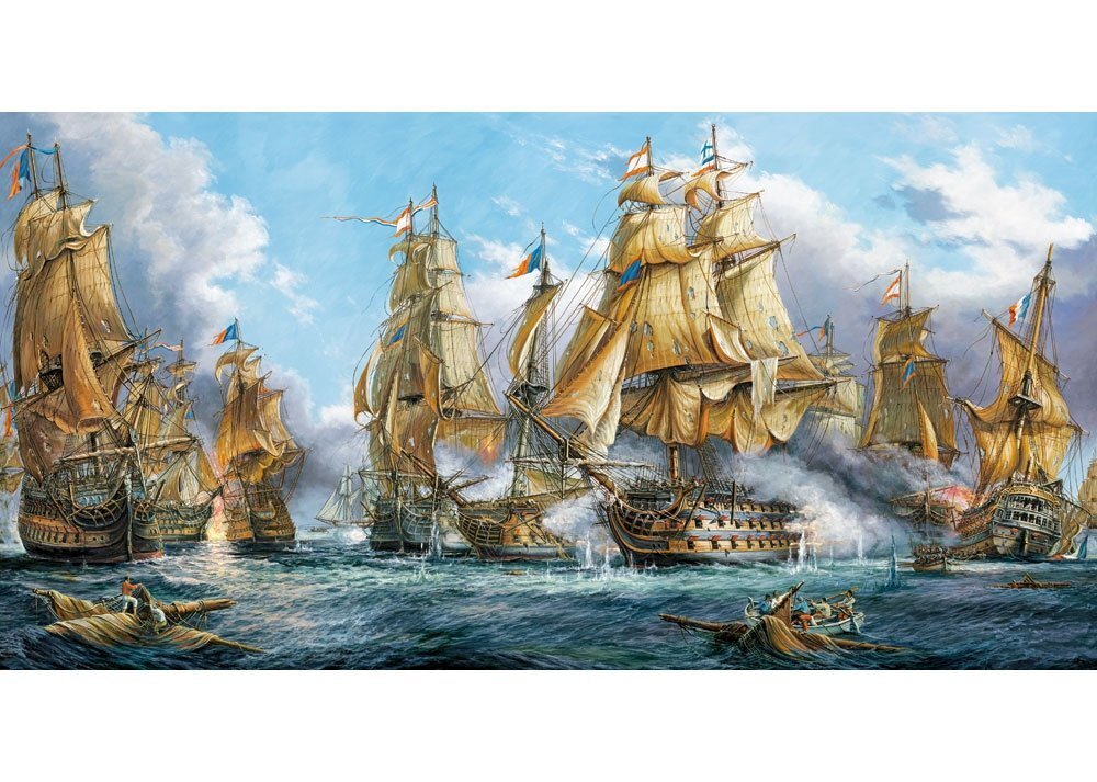 Puzle Castorland Naval Battle, 4000 detaļas цена и информация | Puzles, 3D puzles | 220.lv