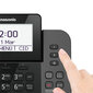 Panasonic KX-TGF310EXM, melns cena un informācija | Stacionārie telefoni | 220.lv