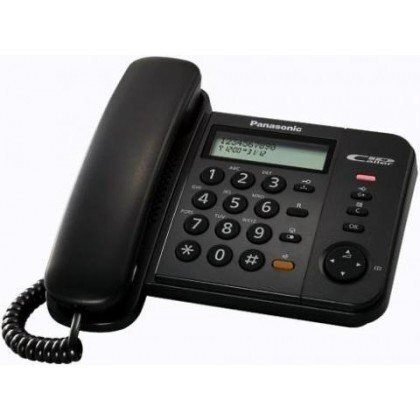 Panasonic KX-TS580EX1B, melns цена и информация | Stacionārie telefoni | 220.lv