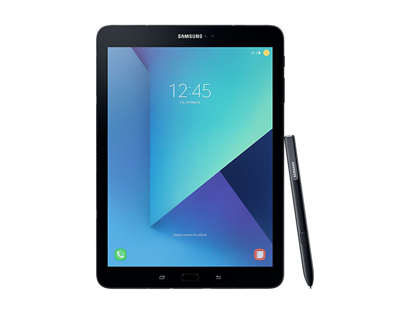 Samsung Galaxy Tab S3 (2017) T825 9.7", 4G, Melns cena un informācija | Planšetdatori | 220.lv