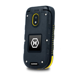 MyPhone Hammer Bow+ Dual Sim black/orange цена и информация | Мобильные телефоны | 220.lv