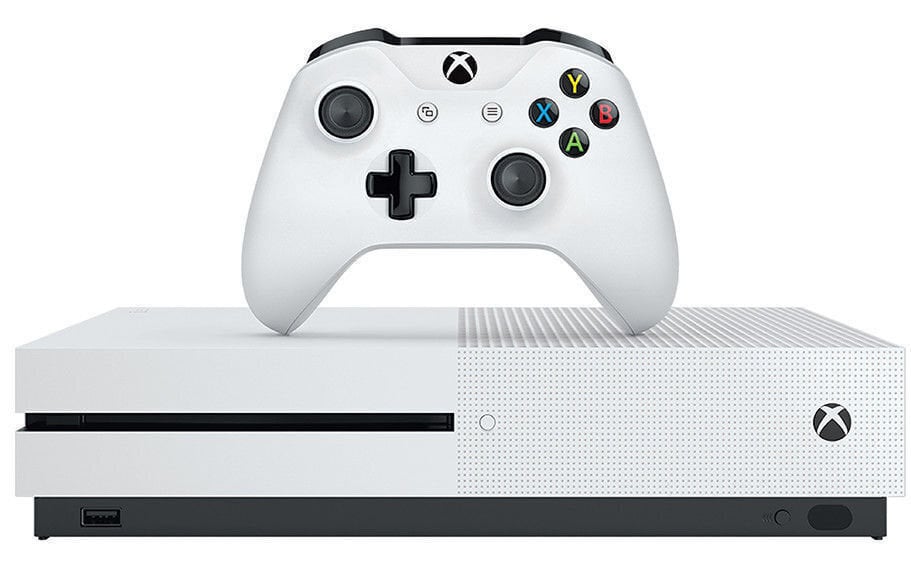 Microsoft Xbox One S 1TB + Gears Of War 4 cena un informācija | Spēļu konsoles | 220.lv