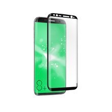 SBS Screen protector, full glass rounded edge for Samsung Galaxy S8+, black cena un informācija | Ekrāna aizsargstikli | 220.lv