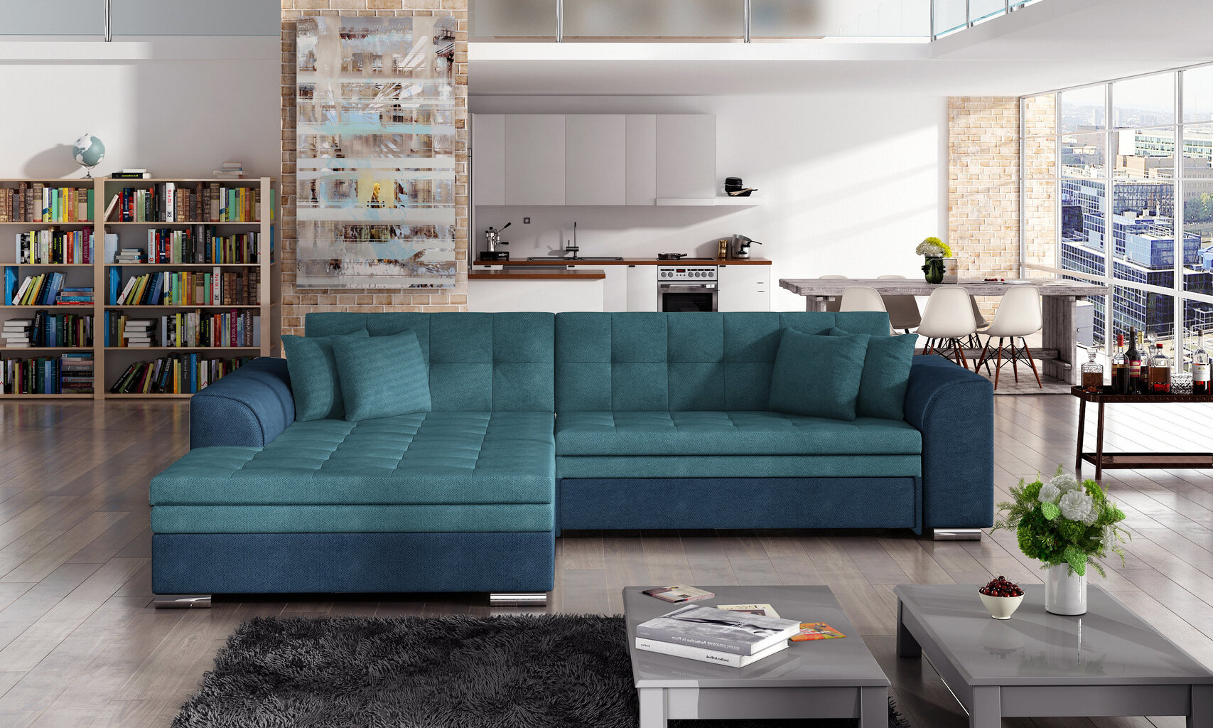 Mīkstais stūra dīvāns Sorento цена и информация | Stūra dīvāni | 220.lv