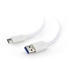 Gembird USB 3.0 A(M) - USB 3.1 Type C (M), 1m cena un informācija | Savienotājkabeļi | 220.lv