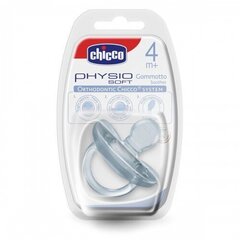 Cиликоновая соска Chicco Physio Soft, 6 мес.+, 1 шт. цена и информация | Пустышки | 220.lv