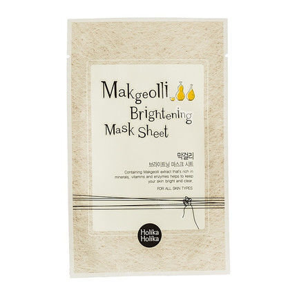 Makingolli (Brightening Mask Sheet) 20 ml cena un informācija | Sejas maskas, acu maskas | 220.lv