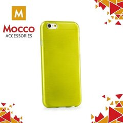 Mocco Jelly Brush Case Silicone чехол для Samsung G930 Galaxy S7 Зелёный цена и информация | Чехлы для телефонов | 220.lv