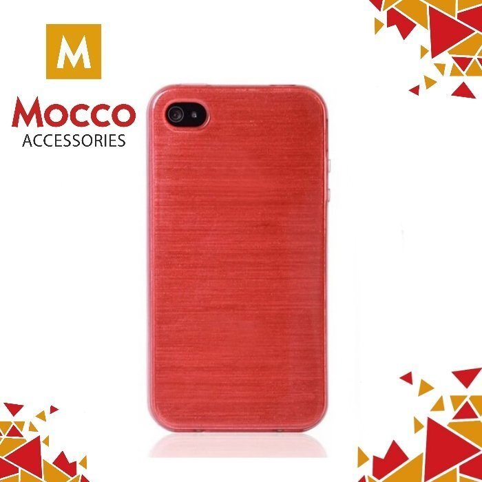 Mocco Jelly Brush Case Silicone maciņš priekš Samsung G930 Galaxy S7 Sarkans cena un informācija | Telefonu vāciņi, maciņi | 220.lv