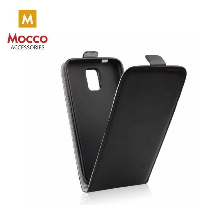 Mocco Kabura Rubber maciņš priekš Huawei P9 Lite Mini Melns cena un informācija | Telefonu vāciņi, maciņi | 220.lv