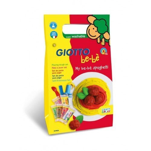 Plastilīna komplekts Fila Giotto BE-BE Spaghetti Dought 468700 cena un informācija | Attīstošās rotaļlietas | 220.lv