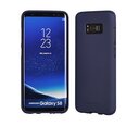 Mercury Soft feeling Super Plāns TPU Matētas virsmas aizmugures maks-apvalks priekš Samsung J530F Galaxy J5 (2017) Tumši zils