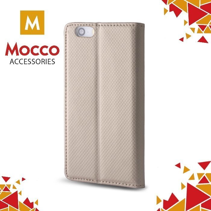 Mocco Smart Magnet Book Case Grāmatveida Maks Telefonam LG M320 X power 2 Zeltains цена и информация | Telefonu vāciņi, maciņi | 220.lv
