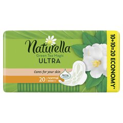 Higiēniskās paketes Naturella Ultra Normal Green Tea 20 gab. цена и информация | Тампоны, гигиенические прокладки для критических дней, ежедневные прокладки | 220.lv