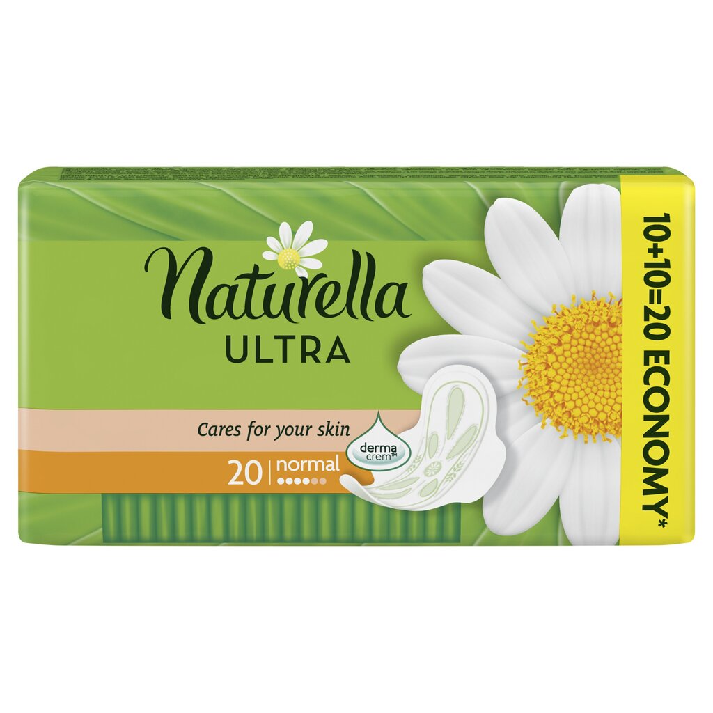 Higiēniskās paketes Naturella Ultra Normal 20 gab. cena un informācija | Tamponi, higiēniskās paketes, ieliktnīši | 220.lv