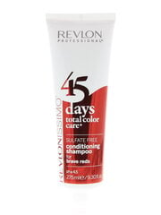 Kondicioniers Revlon Professional Shampoo and conditioner for bold reds, 45 days total color care (Shampoo & Conditioner Brave Reds) 275 ml цена и информация | Шампуни | 220.lv