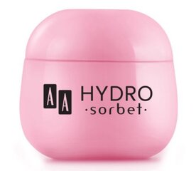 Mitrinošs, barojošs sejas krēms ar marakujas ekstraktu AA Hydro Sorbet 50 ml cena un informācija | Sejas krēmi | 220.lv