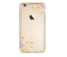 X-Fitted Plastic Case With Swarovski Crystals for Apple iPhone 6 / 6S Rose gold / Spring Blossom цена и информация | Чехлы для телефонов | 220.lv