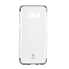 Baseus Wing Case Impact Plastic чехол для Samsung G955 Galaxy S8 Plus Прозрачный - Синий цена и информация | Чехлы для телефонов | 220.lv