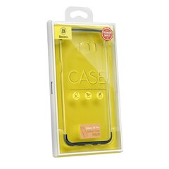 Baseus Wing Case Impact Plastic чехол для Samsung G955 Galaxy S8 Plus Прозрачный - Синий цена и информация | Чехлы для телефонов | 220.lv