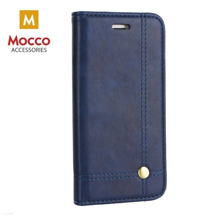 Mocco Smart Focus Book Case For Apple iPhone X Blue cena un informācija | Telefonu vāciņi, maciņi | 220.lv