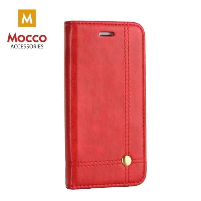 Mocco Smart Focus Book Case For Apple iPhone X Red цена и информация | Telefonu vāciņi, maciņi | 220.lv