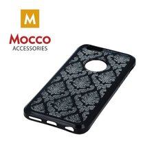 Mocco Ornament Back Case Silicone Case for Samsung J730 Galaxy J7 (2017) Black цена и информация | Чехлы для телефонов | 220.lv