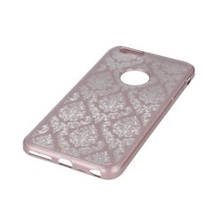 Mocco Ornament Back Case Silicone Case for Samsung A320 Galaxy A3 (2017) Rose Gold cena un informācija | Telefonu vāciņi, maciņi | 220.lv