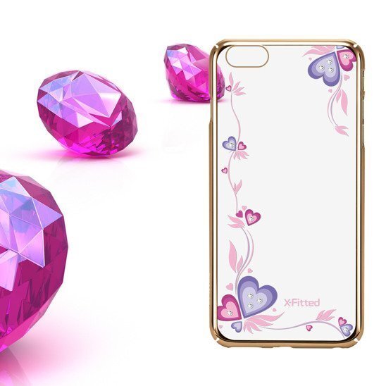 X-Fitted Plastic Case Swarovski Crystals цена и информация | Telefonu vāciņi, maciņi | 220.lv