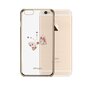 X-Fitted Plastic Case With Swarovski Crystals for Apple iPhone 6 / 6S Gold / Butterfly цена и информация | Telefonu vāciņi, maciņi | 220.lv