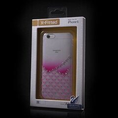 X-Fitted Plastic Case Swarovski Crystals цена и информация | Чехлы для телефонов | 220.lv