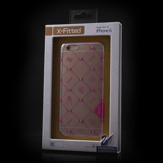 X-Fitted Plastic Case Swarovski Crystals cena un informācija | Telefonu vāciņi, maciņi | 220.lv