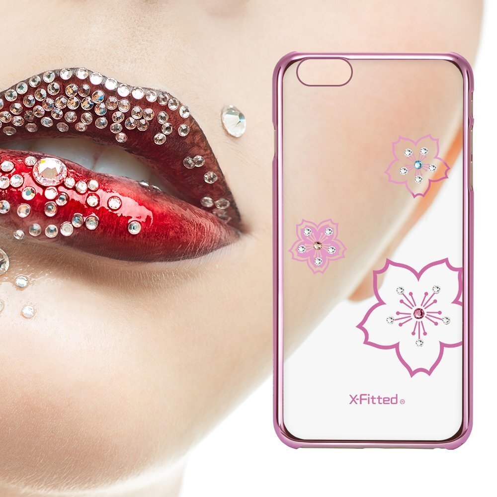 X-Fitted Plastic Case Swarovski Crystals цена и информация | Telefonu vāciņi, maciņi | 220.lv