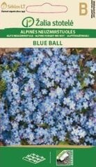 ALPU NEAIZMIRSTULE BLUE BALL цена и информация | Семена цветов | 220.lv