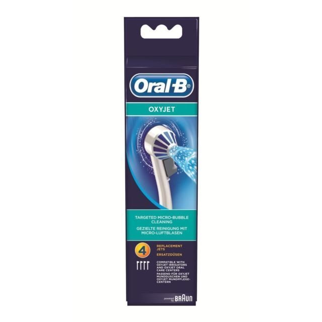 Dantų šepetėlio antgaliai Braun Oral-B OxyJet cena un informācija | Uzgaļi elektriskajām zobu birstēm | 220.lv