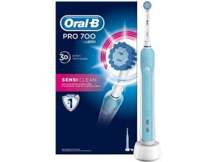 Elektriskā Zobu Suka Oral-B 700 Sensi Ultrathin cena un informācija | Elektriskās zobu birstes | 220.lv