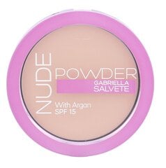 Пудра Gabriella Salvete Nude Powder, 8 г, 03 Nude Sand цена и информация | Пудры, базы под макияж | 220.lv