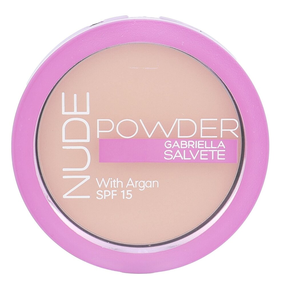 Gabriella Salvete Nude Powder pūderis 8 g, 03 Nude Sand cena un informācija | Grima bāzes, tonālie krēmi, pūderi | 220.lv