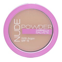 Пудра Gabriella Salvete Nude Powder, 04 Nude Beige, 8 г цена и информация | Пудры, базы под макияж | 220.lv