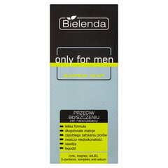 Mitrinošs sejas gels Bielenda Only For Men Super Mat, 50 ml cena un informācija | Sejas krēmi | 220.lv