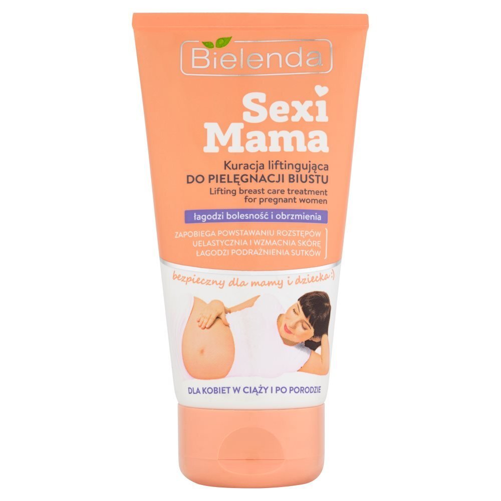 Bielenda Sexi Mama krūšu krēms ar paceļošu efektu grūtniecēm 125 ml цена и информация | Pretcelulīta līdzekļi, kosmētika ādas nostiprināšanai | 220.lv