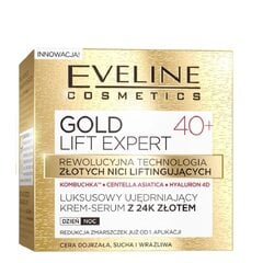 Восстанавливающий сывороточный крем Eveline Gold Lift Expert 40+ 50 мл   цена и информация | Кремы для лица | 220.lv