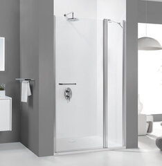 Dušas durvis nišai Sanplast Pristige III DJ2/PR III 100s, profils - spīdīgs sudrabs cena un informācija | Dušas durvis, dušas sienas | 220.lv
