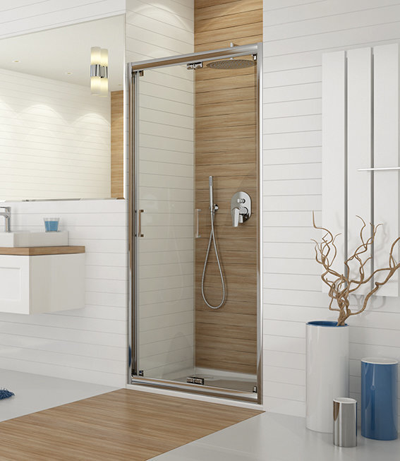 Dušas durvis nišai Sanplast TX DL/TX5b 70s, profils- balts, caurspīdīgs stikls W0 cena un informācija | Dušas durvis, dušas sienas | 220.lv