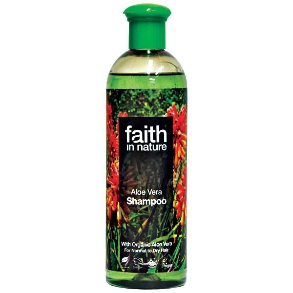 Šampūns Faith in Nature normāliem un sausiem matiem Aloe vera 400 ml cena un informācija | Šampūni | 220.lv