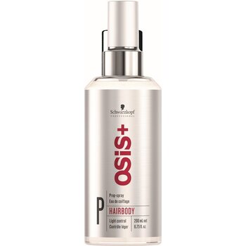 Līdzeklis matu ieveidošanai Schwarzkopf Osis+ Hairbody Prep-Spray 200 ml cena un informācija | Matu veidošanas līdzekļi | 220.lv