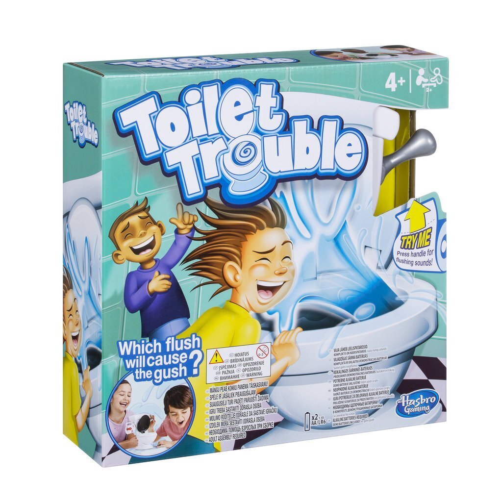 Spēle Hasbro „Toilet Trouble“, EN цена и информация | Galda spēles | 220.lv